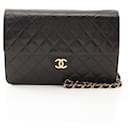 Chanel Lambskin Single Flap Shoulder Bag
