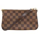 Pochete Louis Vuitton Damier Navona N51983 Ébano