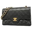 Chanel Black Lambskin Shoulder Bag