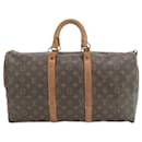 Louis Vuitton Monogram Keepall 45 M41428 Boston Bag
