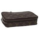 LOUIS VUITTON Monogram Posh Monte Carlo Jewelry Box M47350 LV Auth BD1118 - Louis Vuitton