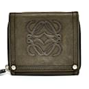 Loewe Men's Vintage Anagram Folding Bi-Fold Wallet