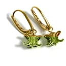 Celine Women's Solitaire Triomphe Drop Earrings - Céline