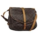 LOUIS VUITTON Monogram Saumur 35 Shoulder Bag M42254 LV Auth ep8310 - Louis Vuitton
