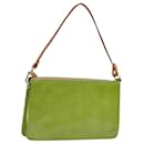 LOUIS VUITTON Monogram Vernis Lexington Accessory Pouch Beige M91010 Auth 116900 - Louis Vuitton