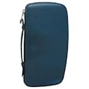 LOUIS VUITTON Epi Organizer Atholl Clutch Bag Blue M60731 LV Auth nb291 - Louis Vuitton