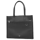 Christian Dior Black Leather Tote Bag