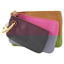 Fendi Triplet 8BS001 A0NL Clutch Bag