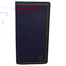 Louis Vuitton Long Wallet Taiga Portefeuille Brazza