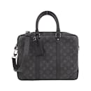 Louis Vuitton Monogram Eclipse Porto Document Voyage Handbag