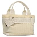 Sac à main FENDI en nylon blanc argent authentique bs24206 - Fendi