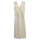 A.N.G.E.L.O. Vintage Cult White Silk Dress - Autre Marque
