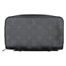 Louis Vuitton Monogram Zippy XL Black Long Wallet