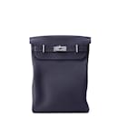 Hermes Body Bag Kelly Akkad GM Blue Nuit Togo B Stamp Men's - Hermès