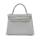 Hermes Kelly 28 Handbag in Togo Leather - Hermès