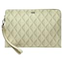 NINE POCKET BAG CHRISTIAN DIOR CANVAS CD DIAMOND BEIGE 2ESCA251DCO-H110 - Christian Dior