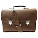 SAC CARTABLE SACOCHE LOUIS VUITTON ANTON M32619 TAIGA LEATHER SHOULDER BAG - Louis Vuitton