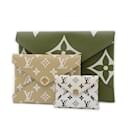 Louis Vuitton Monogram Giant Pochette Kirigami Clutch Bag