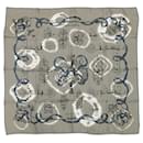 Hermes Silk Scarf Carré H 80 Ferronnerie Plan Soleil - Hermès