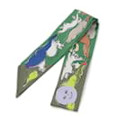Hermes Twilly Scarf - Thousand and One Rabbits - Hermès