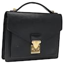 LOUIS VUITTON Epi Monceau 28 Hand Bag Black M52122 LV Auth ep8464 - Louis Vuitton