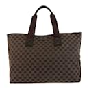 Gucci Brown GG Canvas Tote Bag