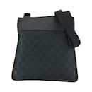 Gucci Black GG Canvas Shoulder Bag
