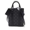 Louis Vuitton Monogram Eclipse Sac Plat MINI Handbag M46453