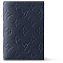 LV Passport cover Navy blue new - Louis Vuitton