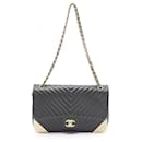 Chanel Leather Chevron V Stitch Shoulder Bag 25959039