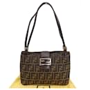 Fendi Zucca Pattern Mamma Bucket Shoulder Bag
