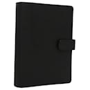 LOUIS VUITTON Epi Agenda MM Day Planner Cover Black R20042 LV Auth BD1607 - Louis Vuitton