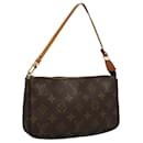 LOUIS VUITTON Monogram Pochette Accessoires Pouch M51980 LV Auth BD1589 - Louis Vuitton