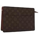 LOUIS VUITTON Monogram Pochette Homme Clutch Bag M51795 LV Auth ki5585 - Louis Vuitton