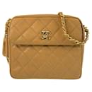 Chanel Caviar Skin Coco Mark Turnlock Shoulder Bag 502259