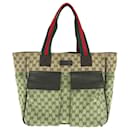 Gucci GG Canvas Sherry Line 2way Tote Bag 161836