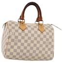 LOUIS VUITTON Damier Azur Speedy 25 Hand Bag N41534 LV Auth MX115 - Louis Vuitton