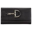 Gucci Leather Horsebit Long Wallet