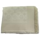 NEW LOUIS VUITTON MONOGRAM SHINE M74026 CASHMERE SILK SHAWL - Louis Vuitton