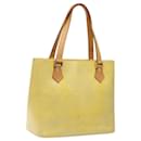 LOUIS VUITTON Monogram Vernis Houston Hand Bag Gris M91053 LV Auth MX102 - Louis Vuitton