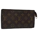 LOUIS VUITTON Monogram Bucket GM Accessory Pouch LV Auth 117114 - Louis Vuitton