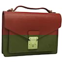 LOUIS VUITTON Epi Monceau 28 Hand Bag Brown M52123 LV Auth ep8444 - Louis Vuitton