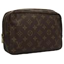 LOUIS VUITTON Monogram Trousse Toilette 23 Clutch Bag M47524 LV Auth 117037 - Louis Vuitton