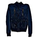 Authentic Gucci Tom Ford 04 AW Madonna Leather Bomber Jacket