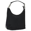 GUCCI Shoulder Bag Canvas Black Silver 000 0602 Auth 117474 - Gucci