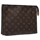 LOUIS VUITTON Monogram Poche Toilette 26 Pouch M47542 LV Auth 117380 - Louis Vuitton
