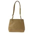 Chanel Caviar Skin Coco Mark Chain Shoulder Bag