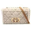 Dior CARO Sheepskin Shearling Shoulder Bag