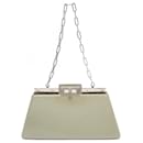 Fendi Peekaboo Cut Medium Leather Shoulder Bag