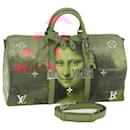LOUIS VUITTON Masters Collection Keepall Bandouliere 50 M43377 LV Auth 51258S - Louis Vuitton
